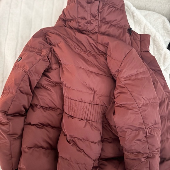 Obermeyer Copper Red Puffer Jacket - Picture 2 of 6